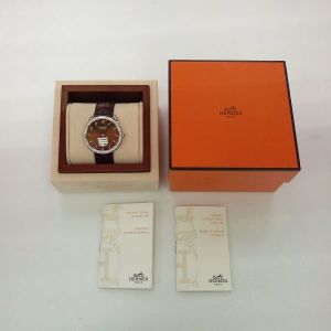 流當手錶拍賣 原裝 HERMES 愛馬仕 不鏽鋼 鑽圈 自動 男女錶 9成5新 喜歡價可議 ZR420